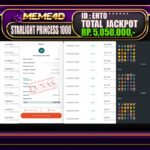 Bukti Jp MEME4D Slot Online 08 DESEMBER 2024