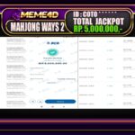 Bukti Jp MEME4D Slot Online 03 Februari 2025