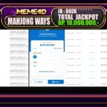 Bukti Jp MEME4D Slot Online 04 Februari 2025