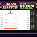 Bukti Jp MEME4D Slot Online 07 Februari 2025