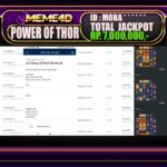Bukti Jp MEME4D Slot Online 04 Februari 2025