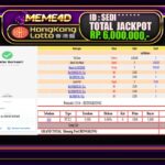 Bukti Jp MEME4D Togel Online 08 Februari 2025