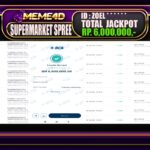 Bukti Jp MEME4D Slot Online 05 Februari 2025