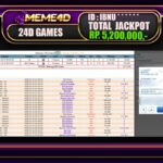 Bukti Jp MEME4D Casino Online 21 Maret 2025