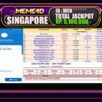 Bukti Jp MEME4D Togel Online 01 April 2025