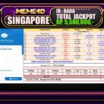 Bukti Jp MEME4D Togel Online 07 April 2025