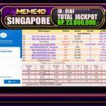 Bukti Jp MEME4D Togel Online 11 April 2025