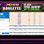 Bukti Jp MEME4D Casino Online 11 April 2025