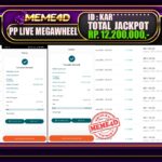 Bukti Jp MEME4D Casino Online 14 Juni 2025