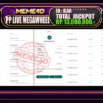 Bukti Jp MEME4D Casino Online 15 Oktober2025