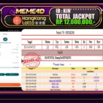 Bukti Jp MEME4D Togel Online 25 Oktober 2025