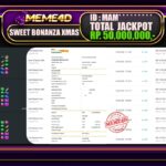 Bukti Jp MEME4D Slot Online 25 Oktober 2025