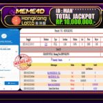Bukti Jp MEME4D Togel Online 24 Oktober 2025