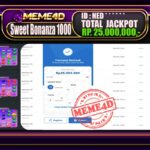 Bukti Jp MEME4D Slot Online 18 November 2025