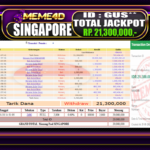 Bukti Jp MEME4D Togel Online 31 Januari 2026