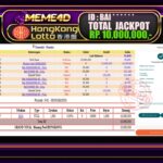 Bukti Jp MEME4D Togel Online 23 March 2026