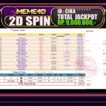 Bukti Jp MEME4D Casino Online 26 March 2026