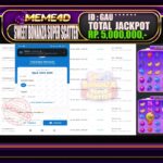 Bukti Jp MEME4D Slot Online 18 March 2026