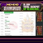 Bukti Jp MEME4D Slot Online  23 March 2026