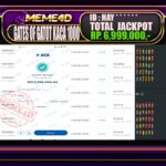 Bukti Jp MEME4D Slot Online 31 March 2026