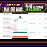 Bukti Jp MEME4D Slot Online 25 March 2026