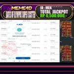 Bukti Jp MEME4D Slot Online 25 March 2026