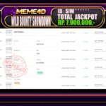 Bukti Jp MEME4D Slot Online 28 March 2026