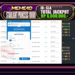 Bukti Jp MEME4D Slot Online 30 March 2026