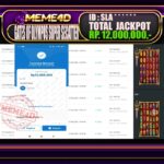 Bukti Jp MEME4D Slot Online 31 March 2026