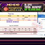 Bukti Jp MEME4D Togel Online 27 March 2026