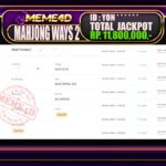 Bukti Jp MEME4D Slot Online 31 March 2026