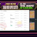 Bukti Jp MEME4D Slot Online 24 March 2026