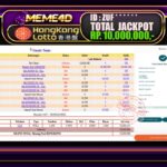 Bukti Jp MEME4D Togel Online 18 March 2026