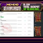 Bukti Jp MEME4D Slot Online 10 April 2026