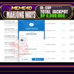 Bukti Jp MEME4D Slot Online 15 April 2026