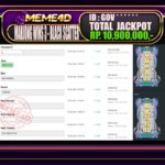 Bukti Jp MEME4D Slot Online 07 April 2026