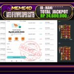 Bukti Jp MEME4D Slot Online 16 April 2026