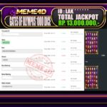 Bukti Jp MEME4D Slot Online 06 April 2026