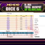 Bukti Jp MEME4D Casino Online 16 April 2026