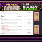 Bukti Jp MEME4D Slot Online 07 April 2026
