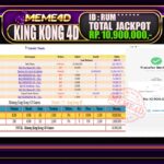 Bukti Jp MEME4D Togel Online 12 April 2026