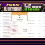 Bukti Jp MEME4D Slot Online 15 April 2026