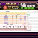 Bukti Jp MEME4D Togel Online 07 April 2026